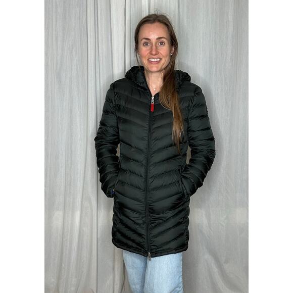 BOGNER FIRE & ICE Real Goose Down 600 Fill Women's Size 6 Aime 2 Hooded Coat - Picture 5 of 12